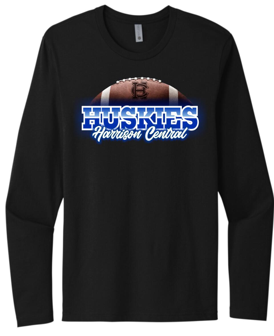 Harrison Central Huskies Football Fade Design