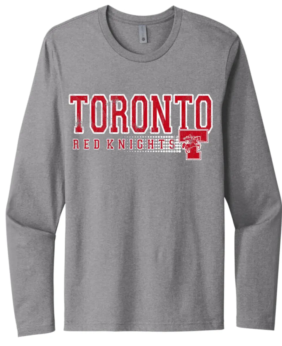 Toronto Red Knights 2023-09 Next Level Cotton Long Sleeve Tee