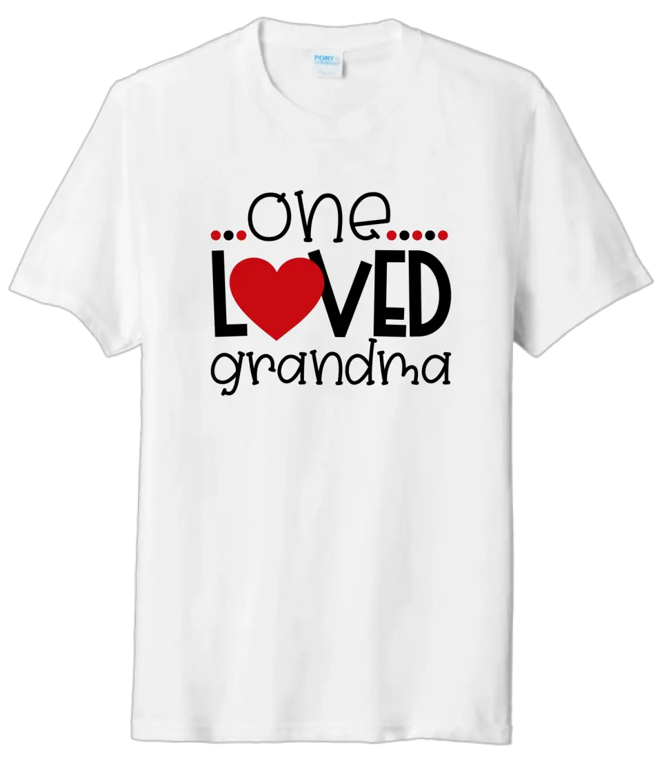 One Loved Grandma Tri-Blend Tee