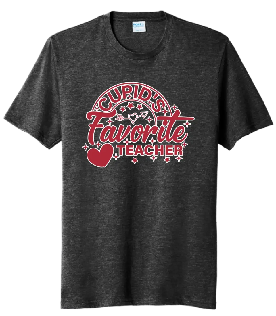 Cupid's Favorite Teacher Tri-Blend Tee