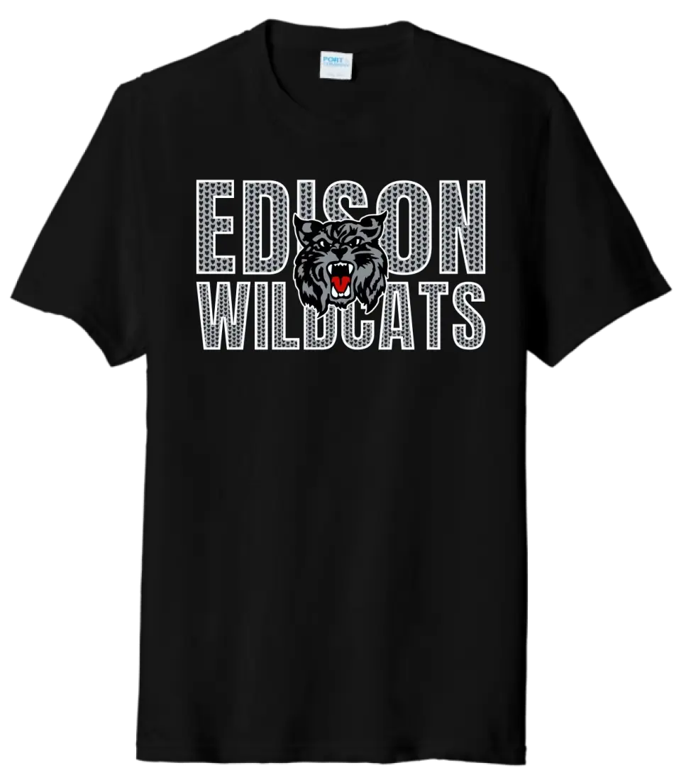 Edison Valentine with Logo Tri-Blend Tee
