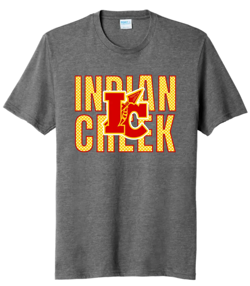 Indian Creek Valentine with Logo Tri-Blend Tee