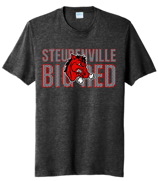 Steubenville Big Red Valentine with Logo Tri-Blend Tee