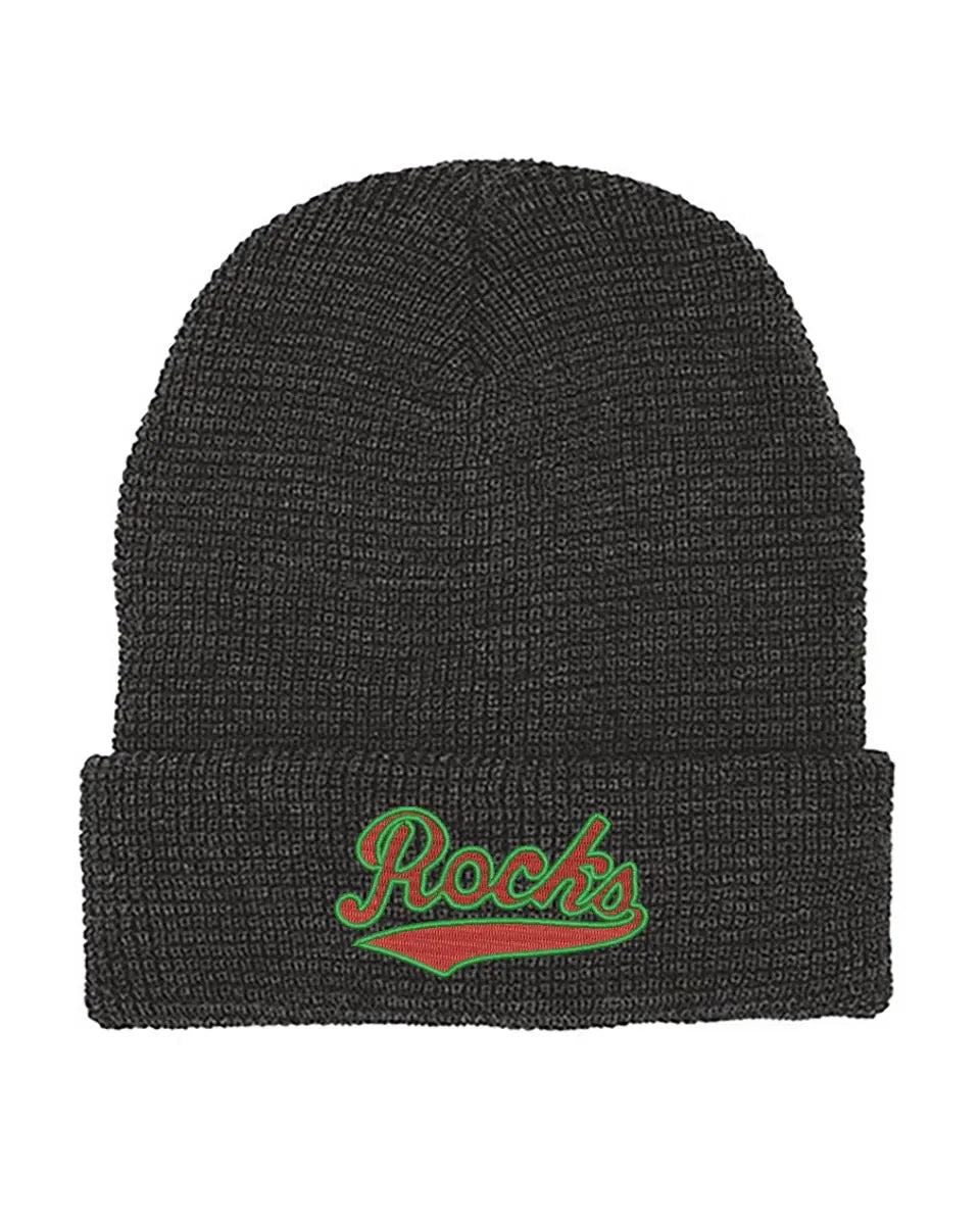 Barnesville Embroidery Mega Cap 5001C Waffle Knit Cuff Beanie