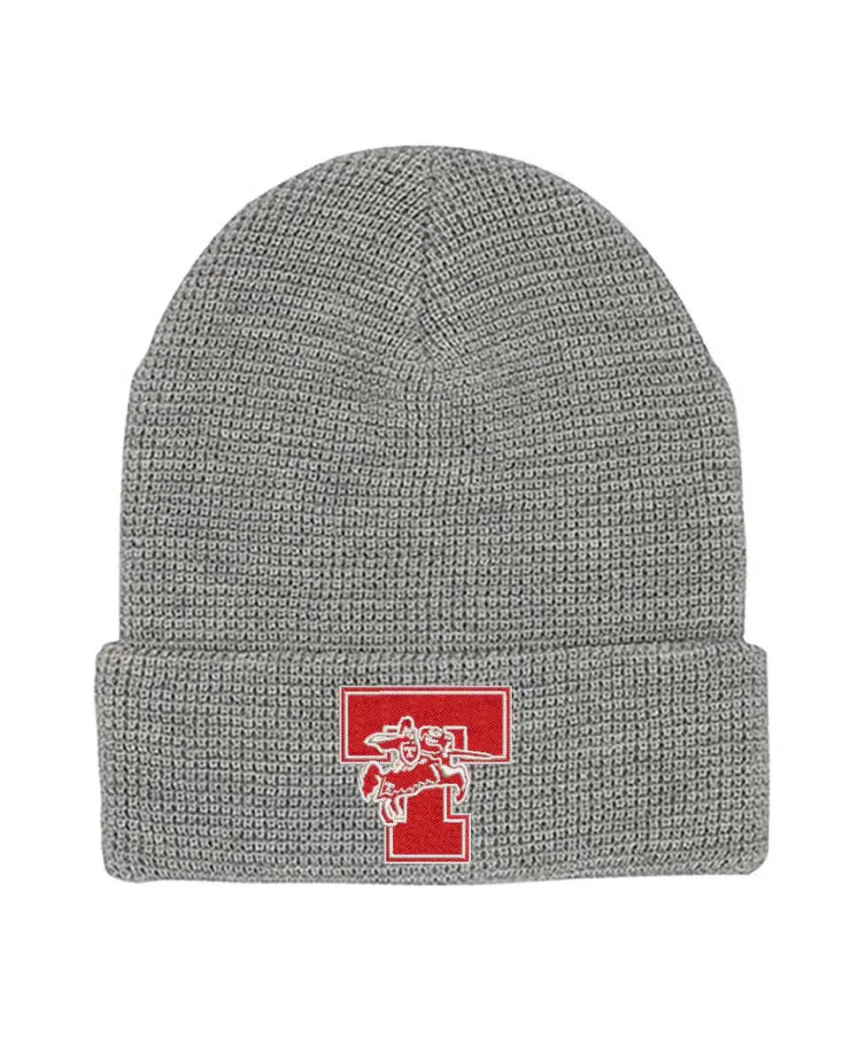 Toronto Embroidery Mega Cap 5001C Waffle Knit Cuff Beanie