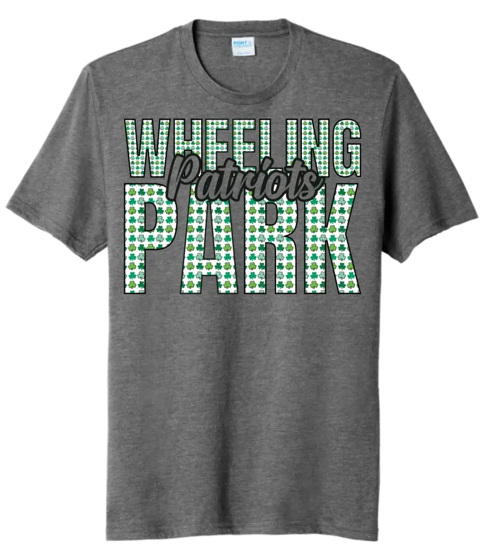 St. Patrick's Day- Wheeling Park Tri-Blend Tee