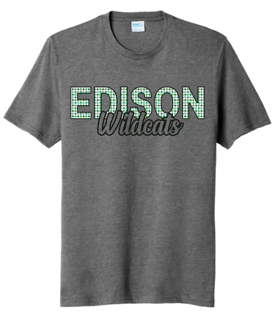 St. Patrick's Day- Edison Tri-Blend Tee