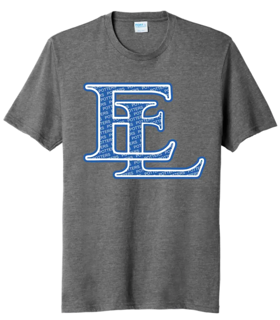 East Liverpool EL Filled Tri-Blend Tee