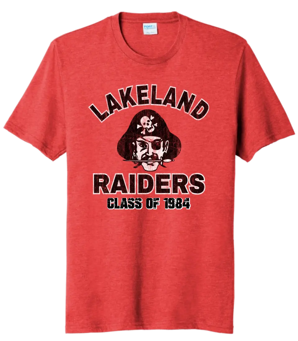 Lakeland Raiders Custom Graduation Tri-Blend Tee