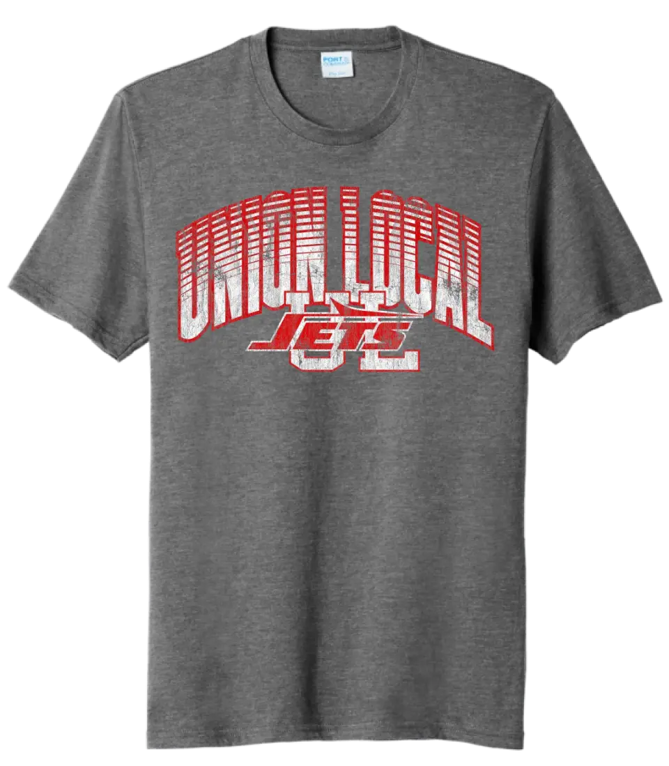 Union Local 2023 05 Distressed Tri-Blend Tee