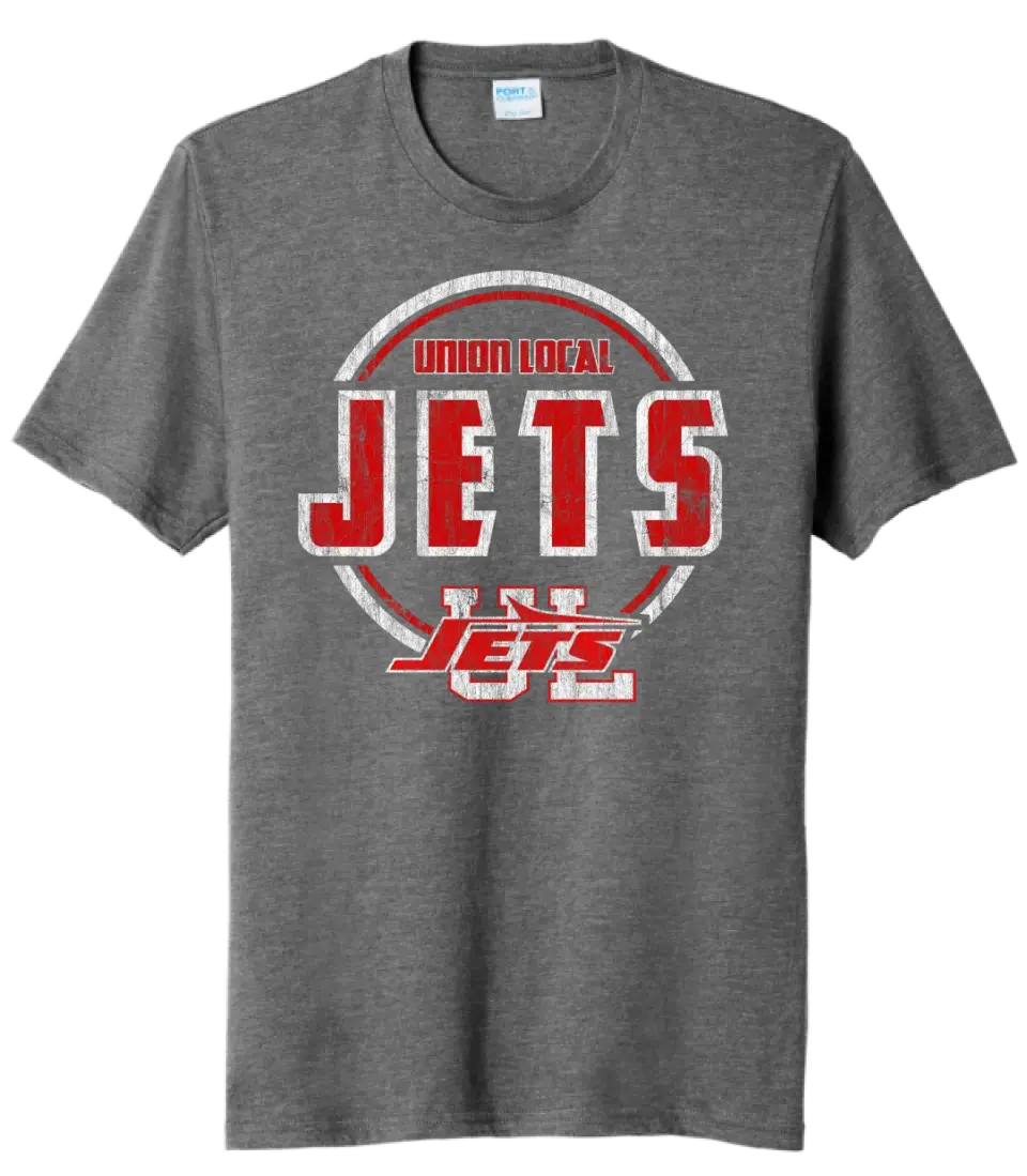 Union Local 2023 03 Distressed Tri-Blend Tee