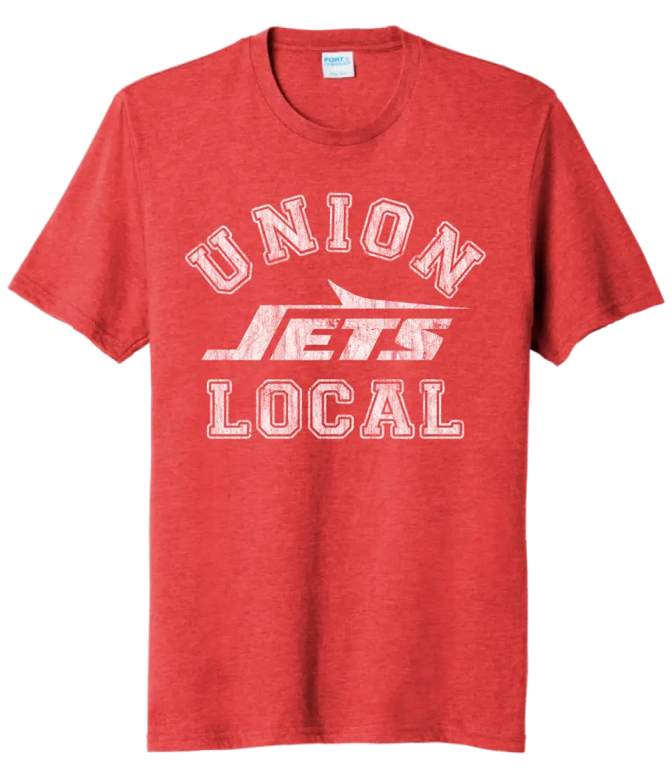 Union Local 2023 02 Distressed Tri-Blend Tee