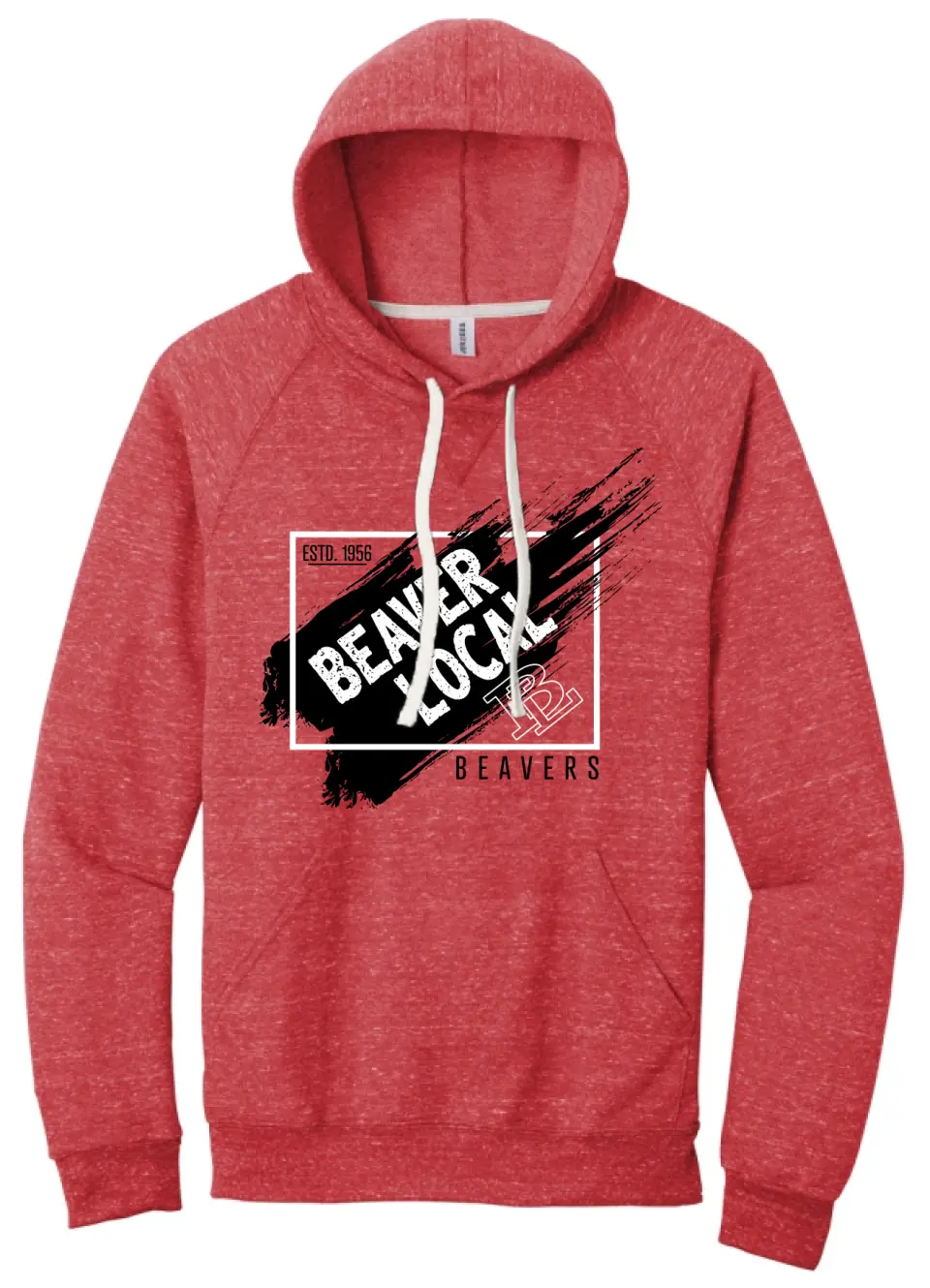 Beaver Local 2023-16 Jerzees Snow Heather French Terry Hoodie