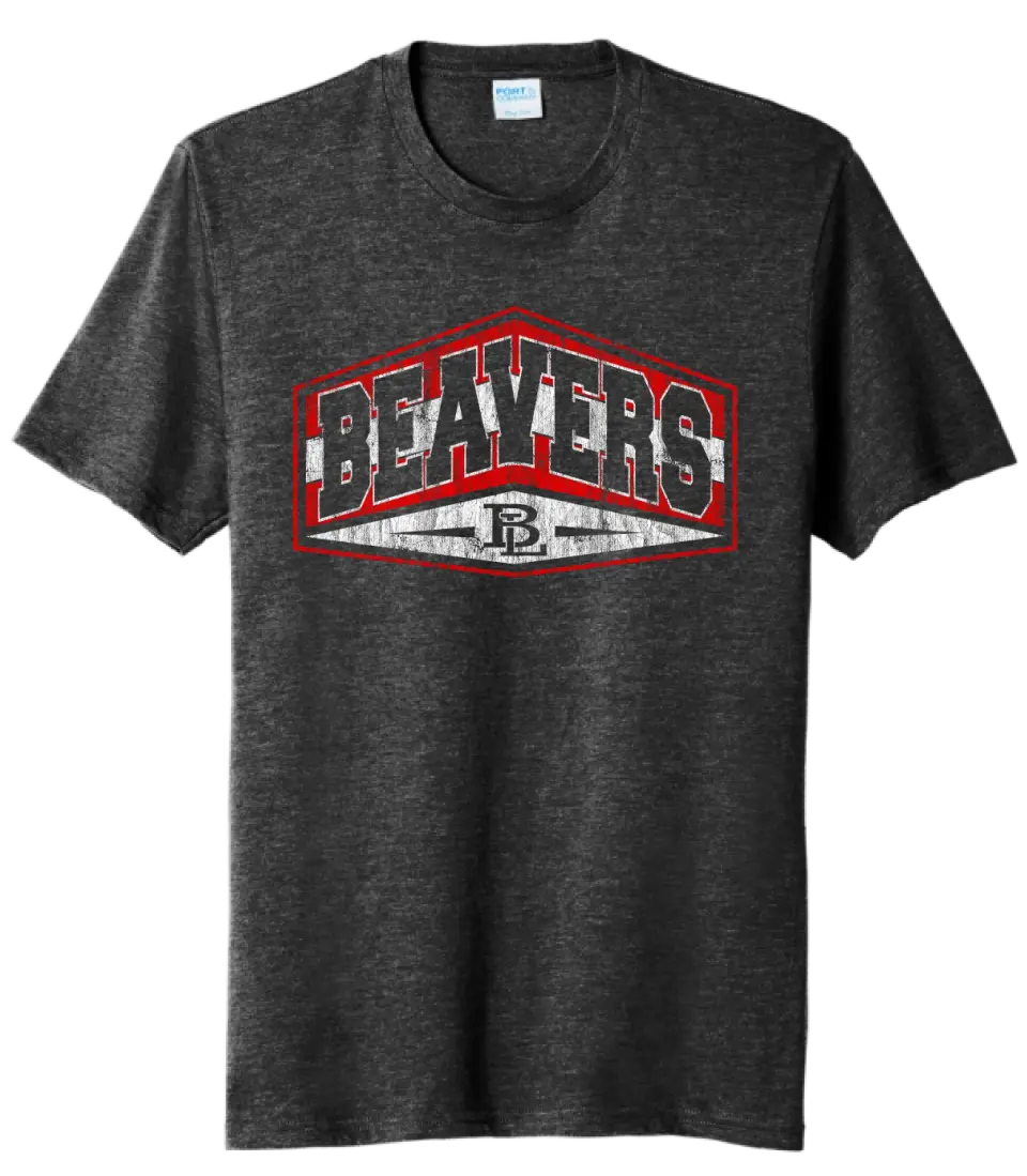 Beaver Local 2023-15 Distressed Tri-Blend Tee