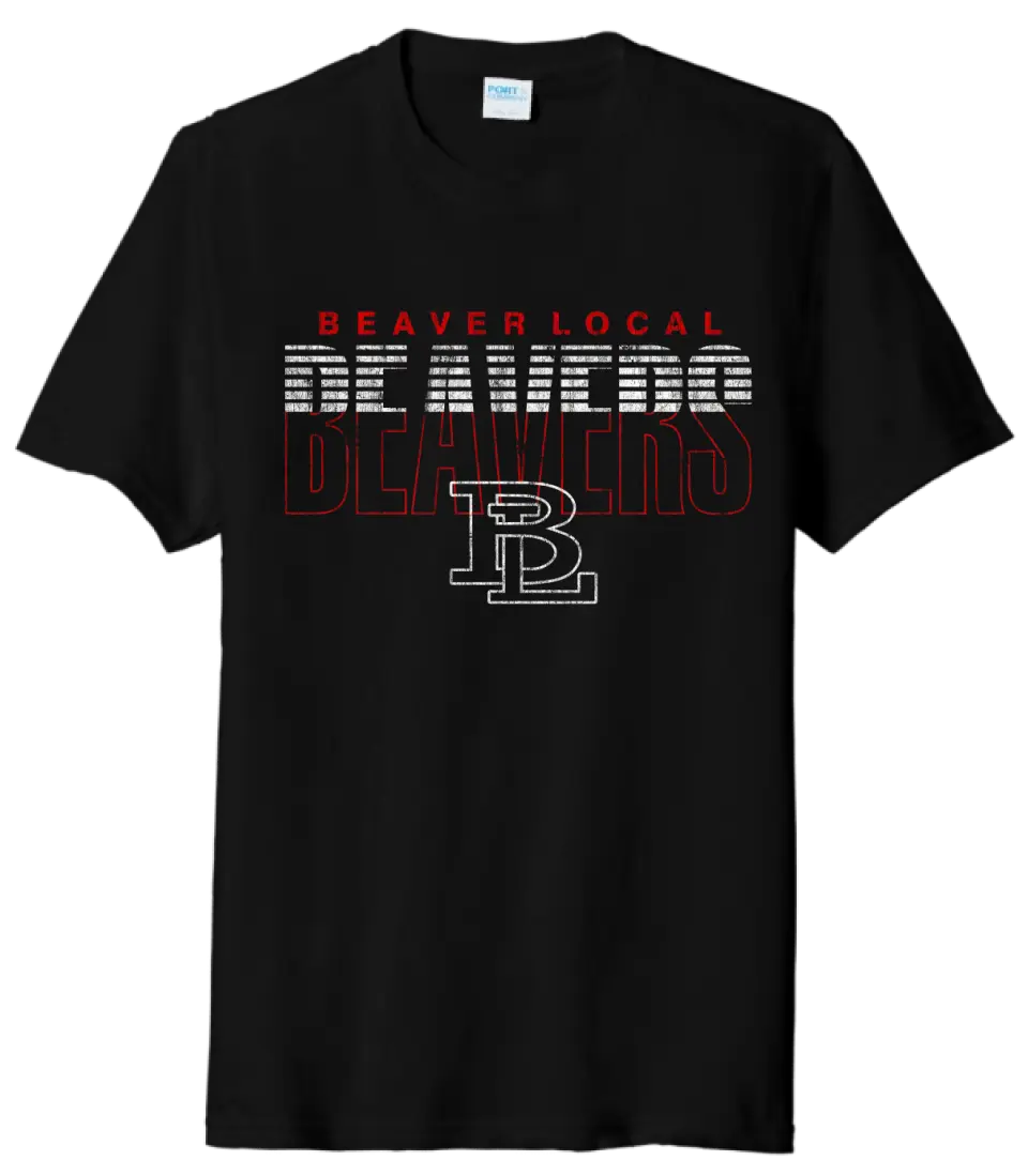 Beaver Local 2023-11 Distressed Tri-Blend Tee