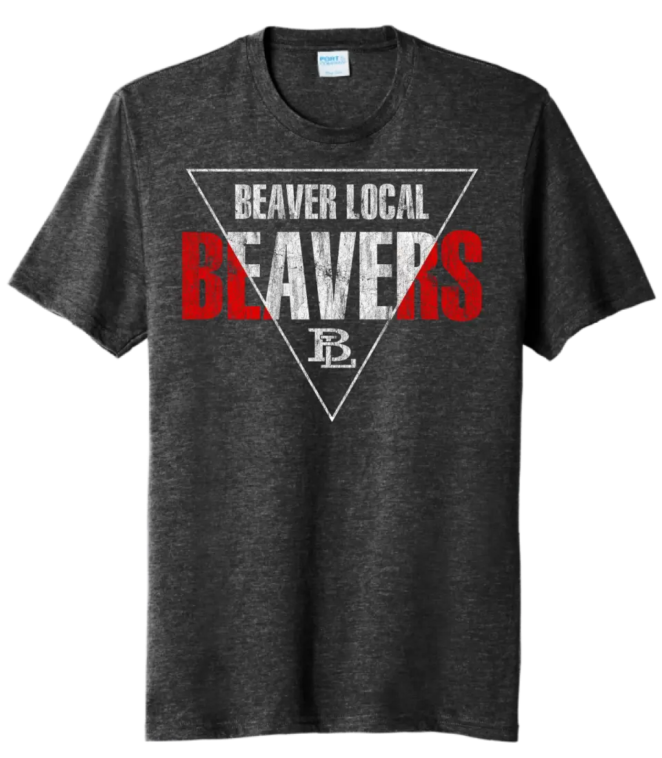 Beaver Local 2023-07 Distressed Tri-Blend Tee