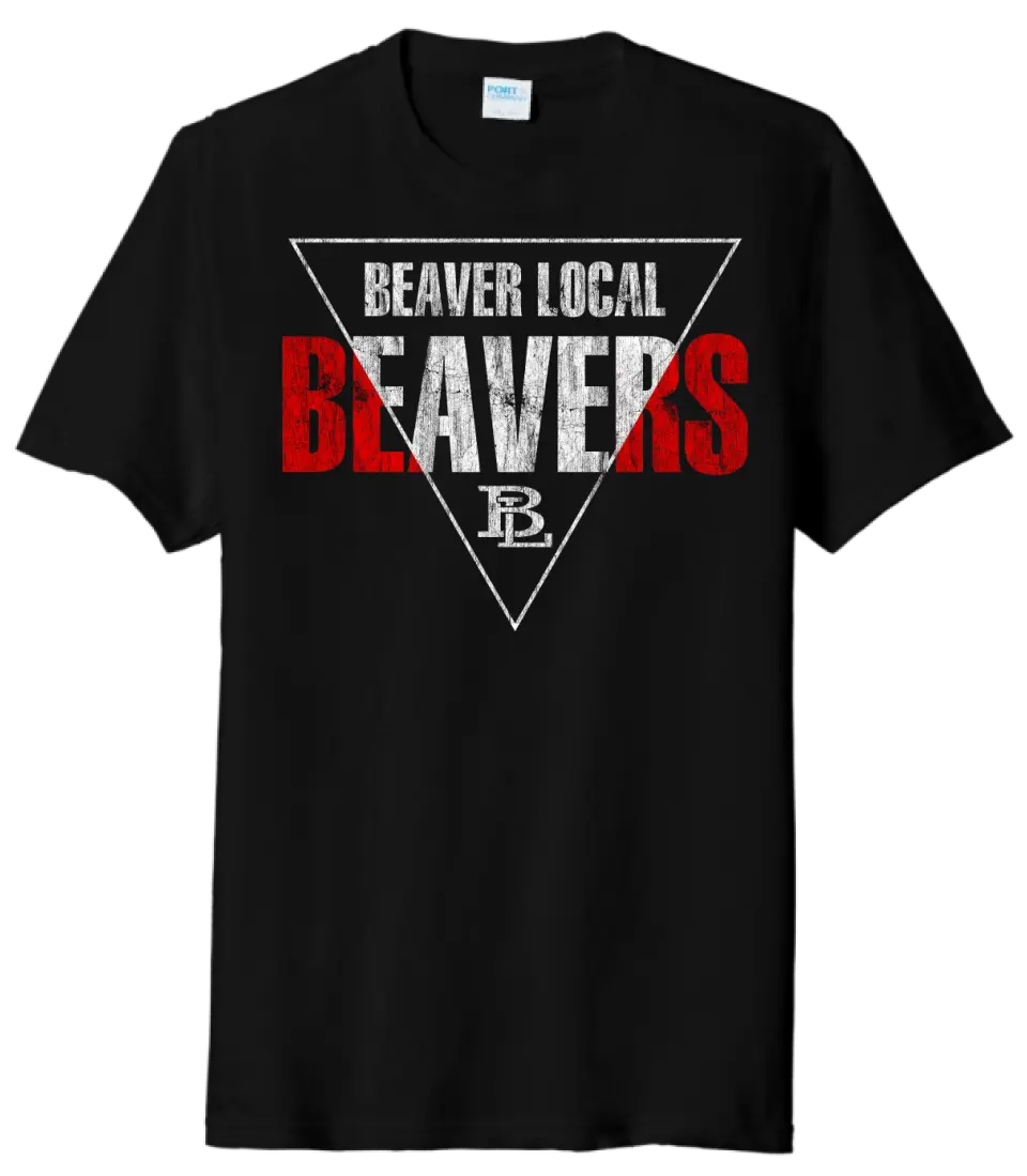 Beaver Local 2023-07 Distressed Tri-Blend Tee