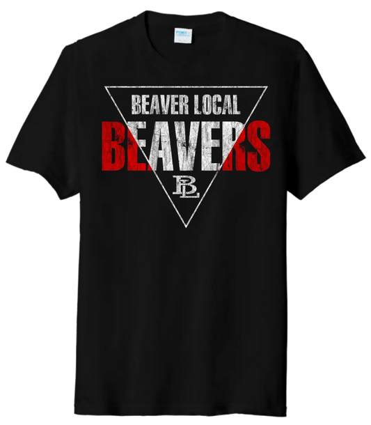 Beaver Local 2023-07 Distressed Tri-Blend Tee