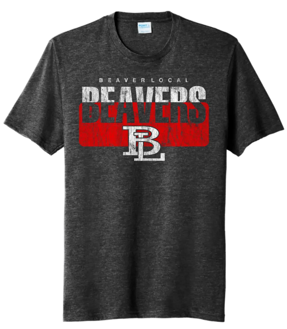 Beaver Local 2023-05 Distressed Tri-Blend Tee