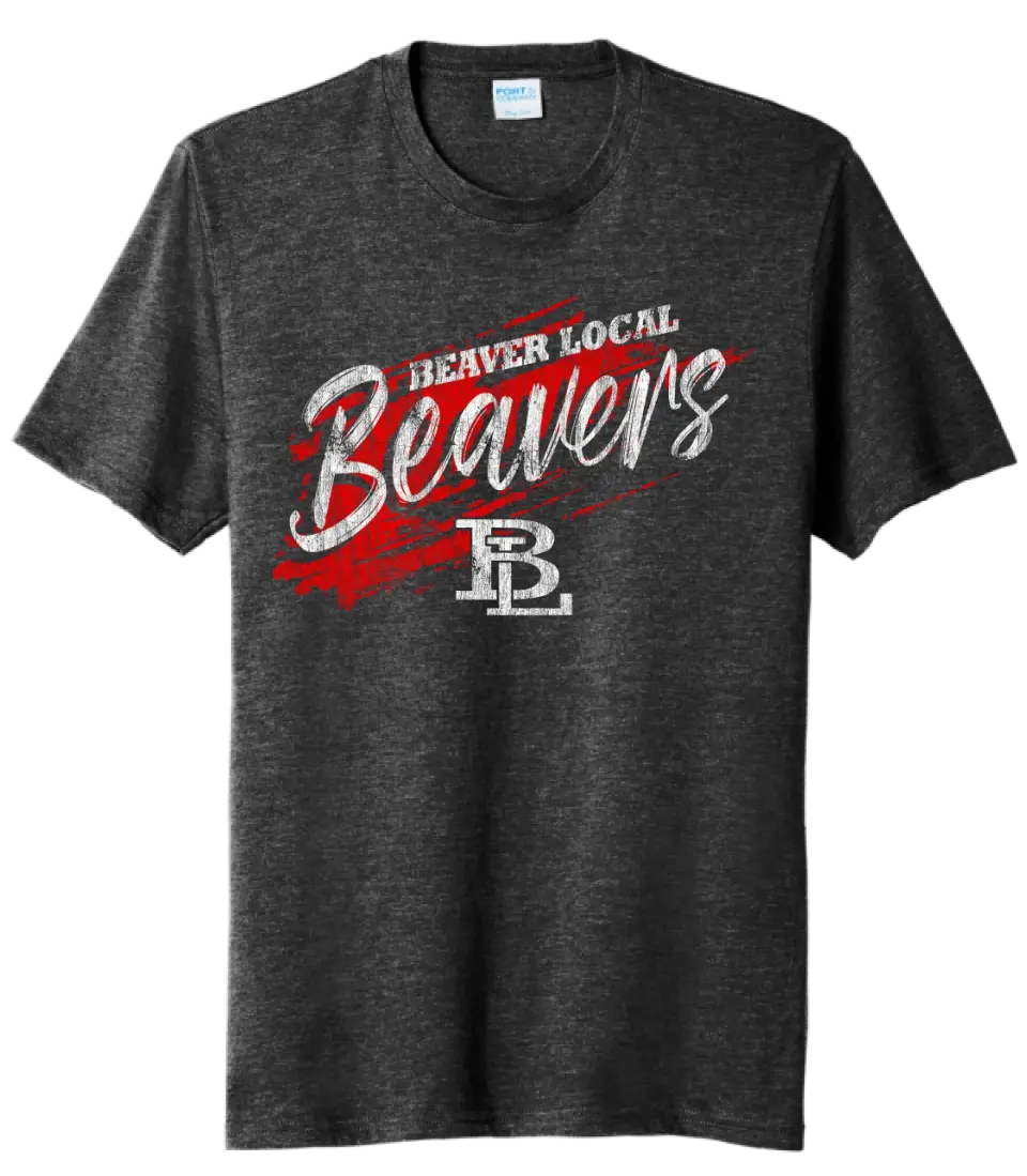 Beaver Local 2023-03 Distressed Tri-Blend Tee
