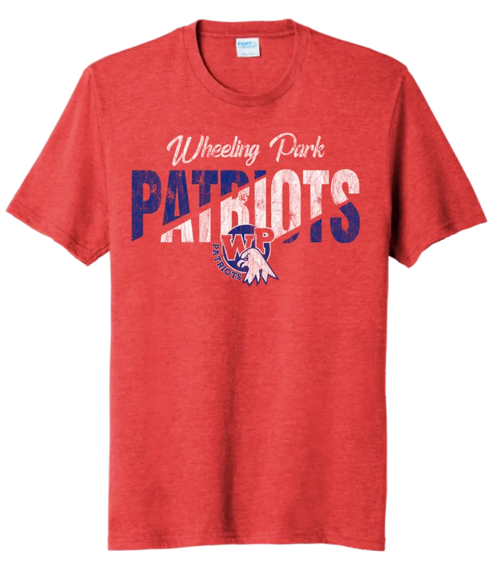 Wheeling Park 2023- 10 Distressed Tri-Blend Tee