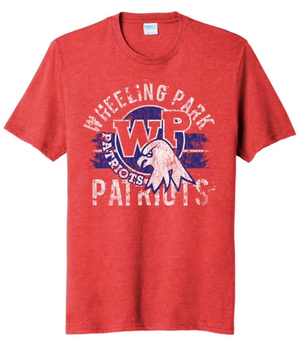 Wheeling Park 2023- 05 Distressed Tri-Blend Tee