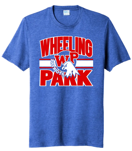 Wheeling Park WP Logo Tri-Blend Tee
