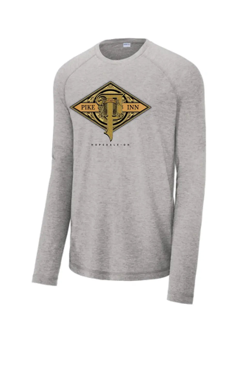Restaurants- The Pike Inn Long Sleeve Tri-Blend Wicking Raglan Tee