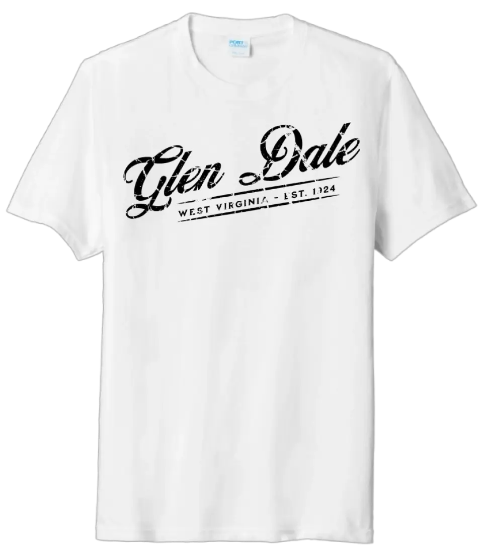 I'm From Glen Dale, WV Script Tri-Blend Tee