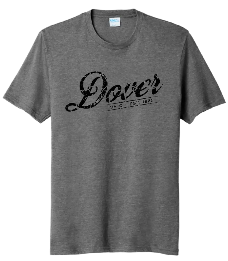 I'm From Dover, Ohio Script Tri-Blend Tee
