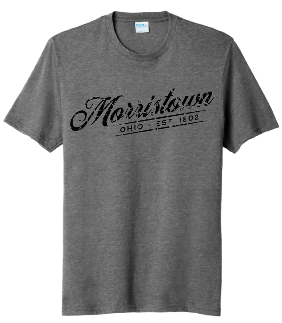 I'm From Morristown, Ohio Script Tri-Blend Tee
