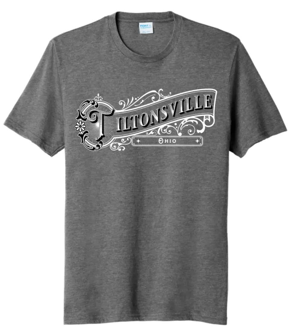 I'm From Tiltonsville, Ohio Victorian Tri-Blend Tee