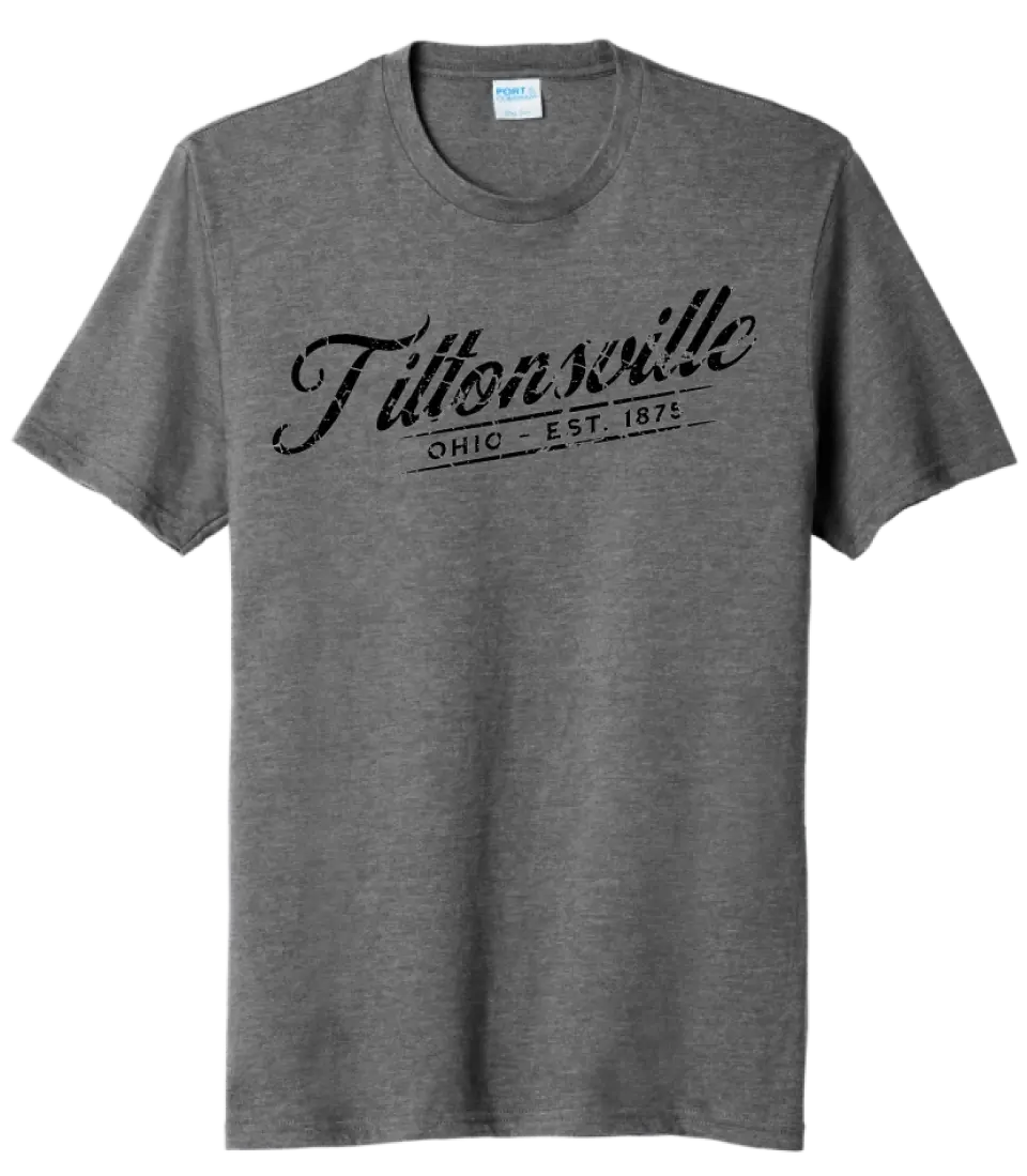 I'm From Tiltonsville, Ohio Script Tri-Blend Tee