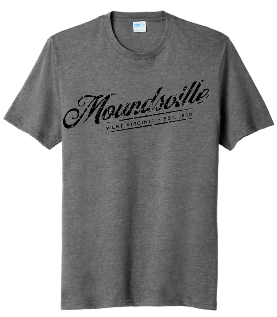 I'm From Moundsville, WV Script Tri-Blend Tee