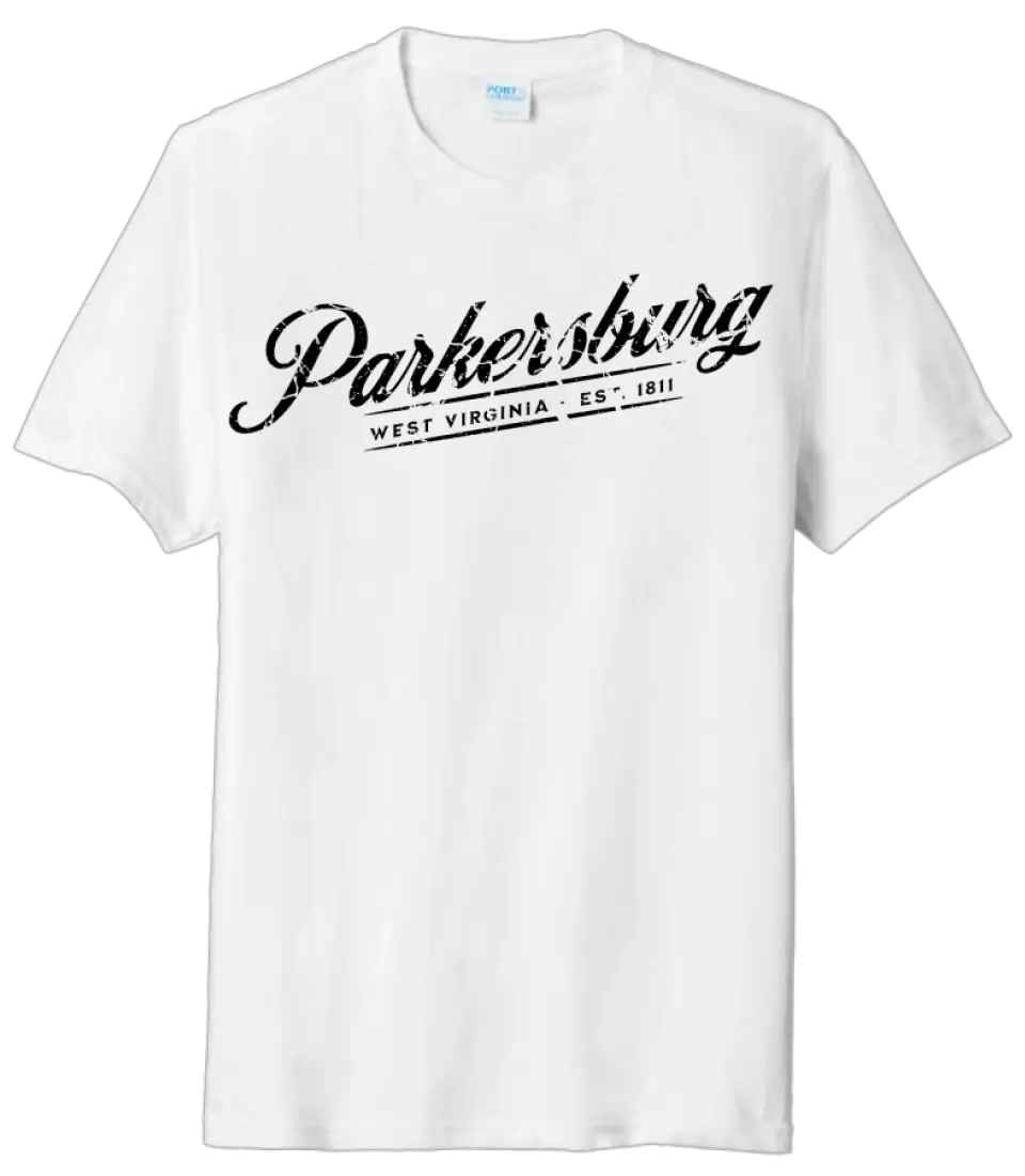 I'm From Parkersburg, WV Script Tri-Blend Tee
