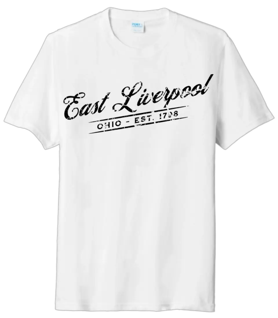 I'm From East Liverpool, Ohio Script Tri-Blend Tee