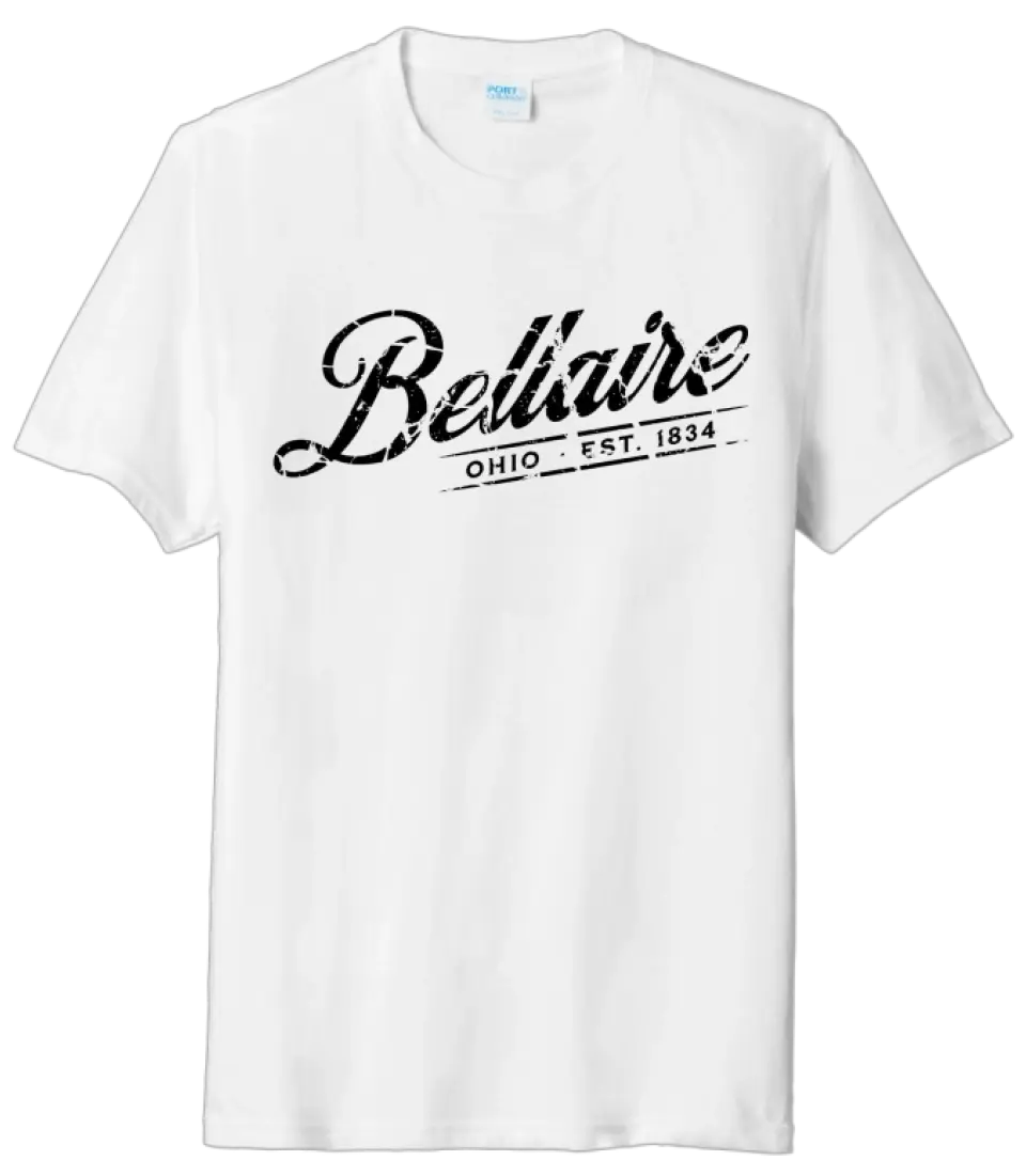 I'm From Bellaire, Ohio Script Tri-Blend Tee