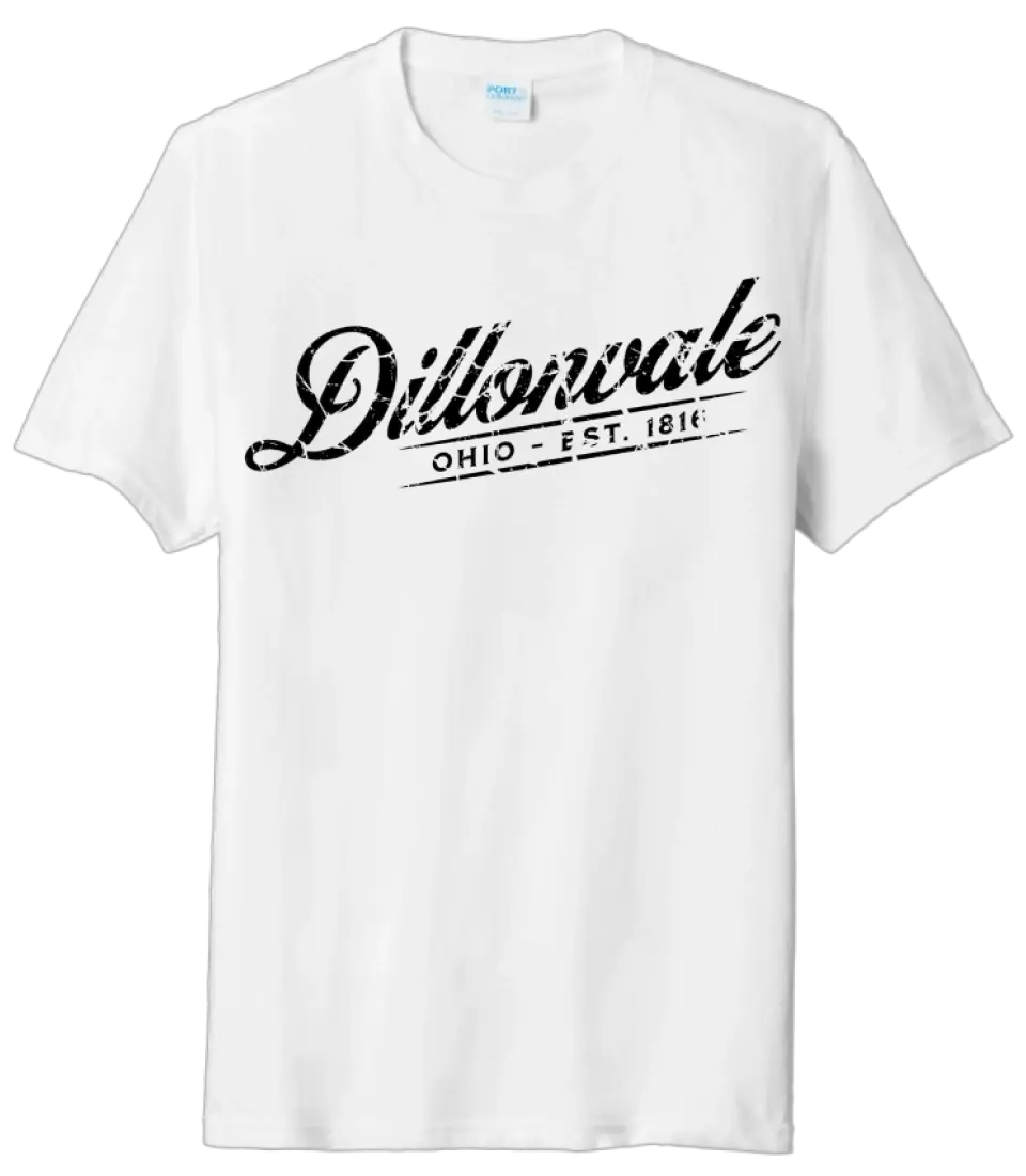 I'm From Dillonvale, Ohio Script Tri-Blend Tee