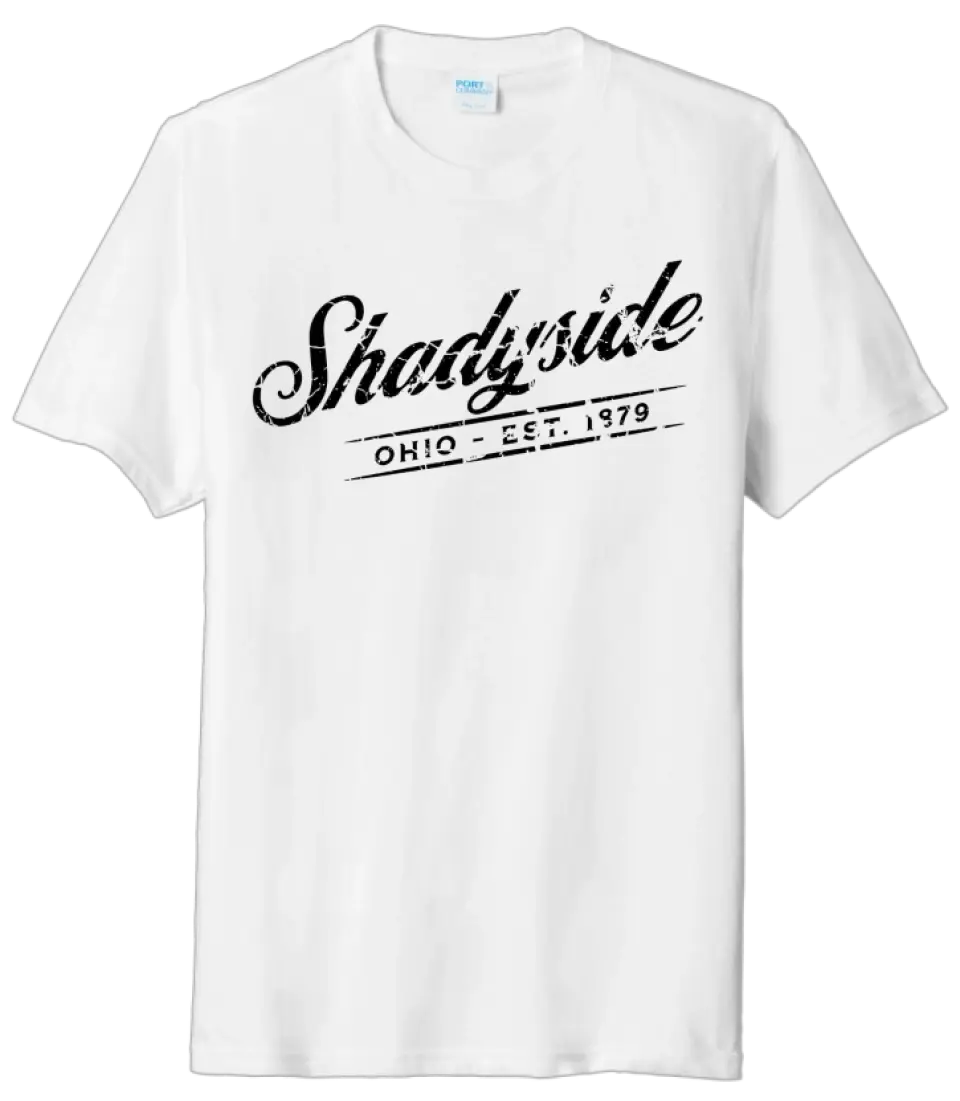 I'm From Shadyside, Ohio Script Tri-Blend Tee