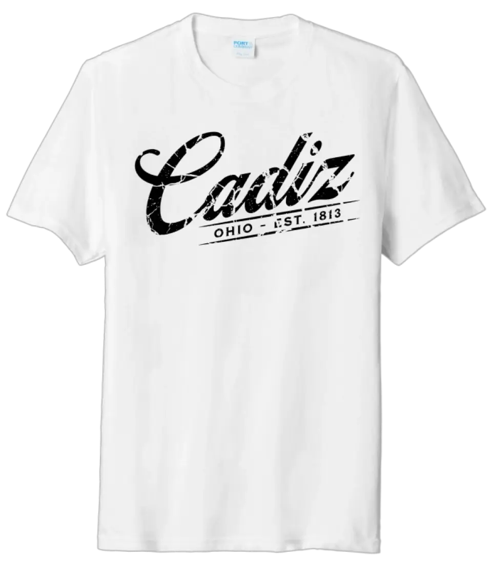 I'm From Cadiz, Ohio Script Tri-Blend Tee