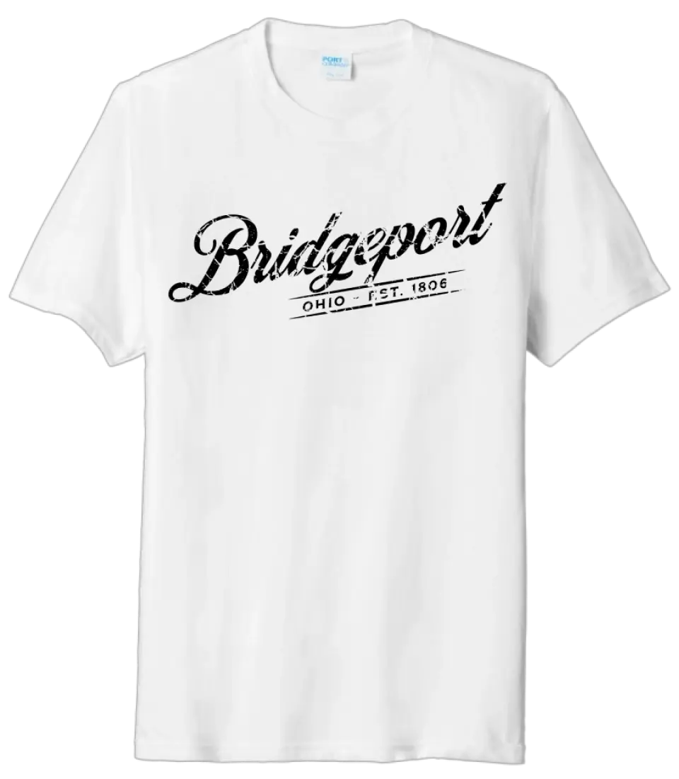 I'm From Bridgeport, Ohio Script Tri-Blend Tee