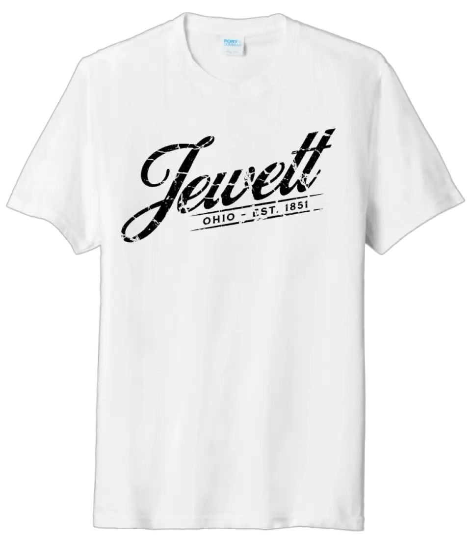 I'm From Jewett, Ohio Script Tri-Blend Tee