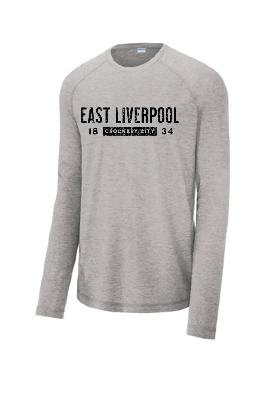 I'm From East Liverpool Long Sleeve Tri-Blend Wicking Raglan Tee
