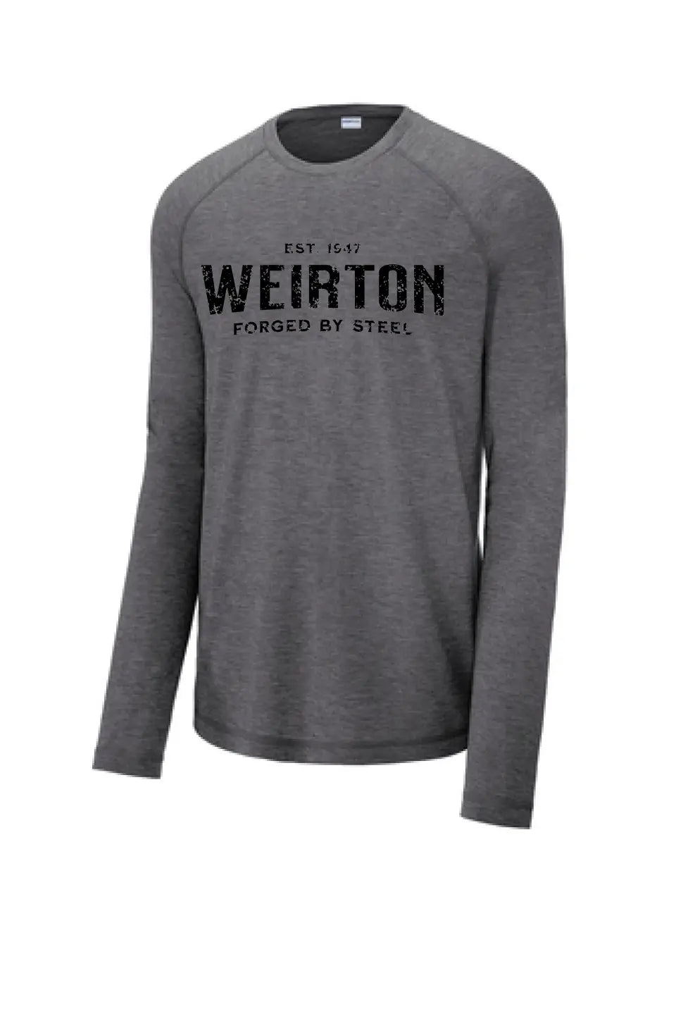 I'm From Weirton Long Sleeve Tri-Blend Wicking Raglan Tee