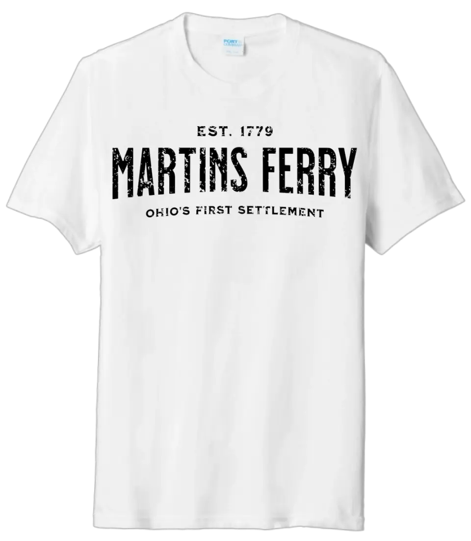 I'm From Martins Ferry Tri-Blend Tee