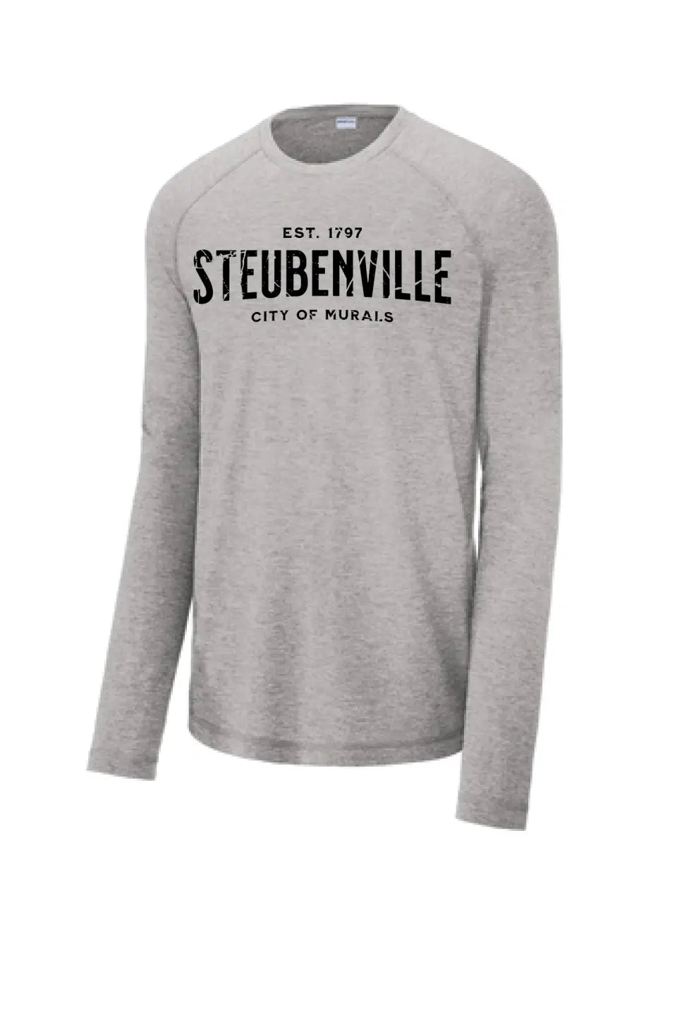 I'm From Steubenville Long Sleeve Tri-Blend Wicking Raglan Tee