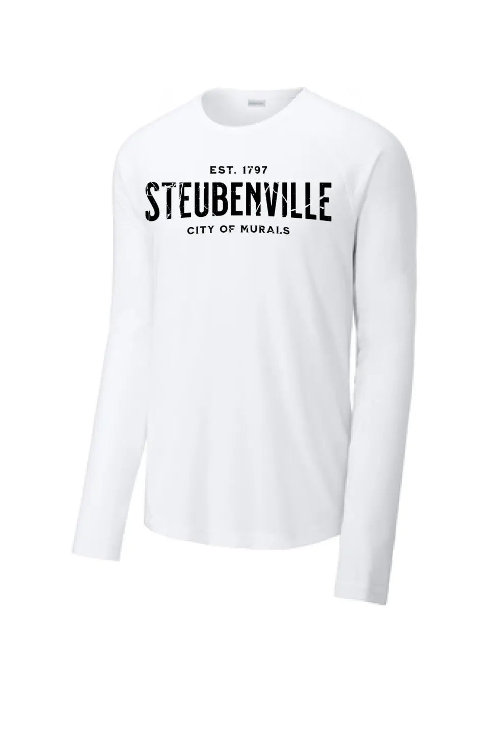I'm From Steubenville Long Sleeve Tri-Blend Wicking Raglan Tee