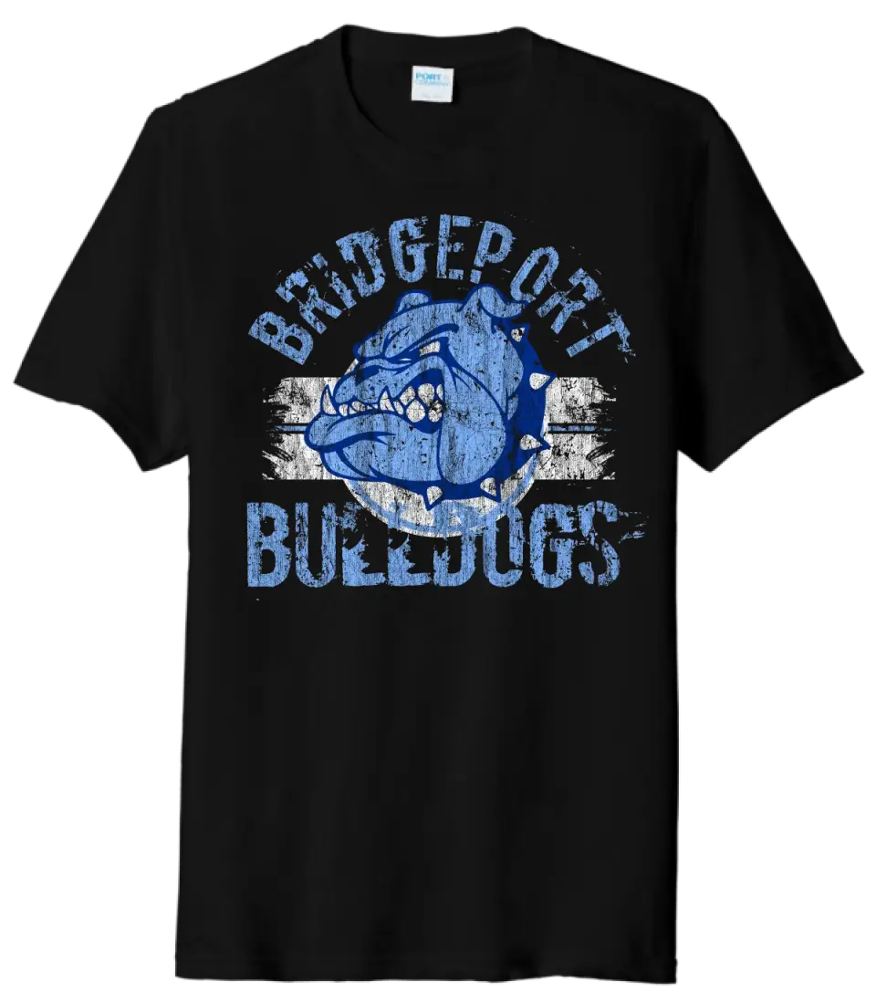Bridgeport 2023- 03 Distressed Tri-Blend Tee