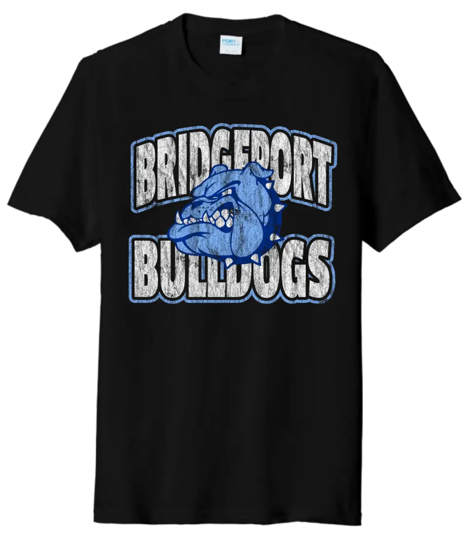Bridgeport 2023- 02 Distressed Tri-Blend Tee