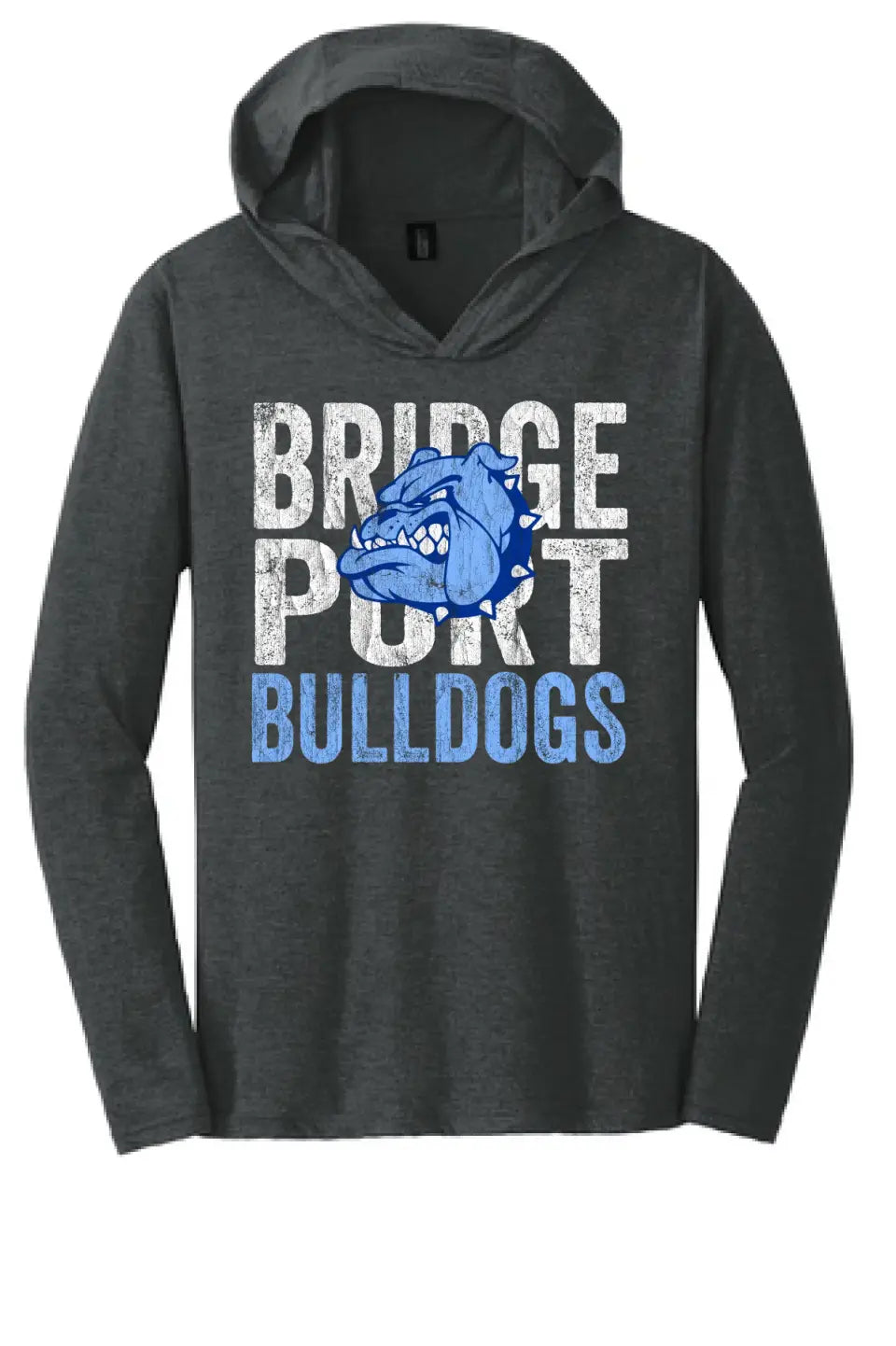 Bridgeport 2023- 01 Distressed Perfect Tri Long Sleeve Hoodie